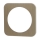 Aigostar - Cornice semplice in alluminio, finitura oro