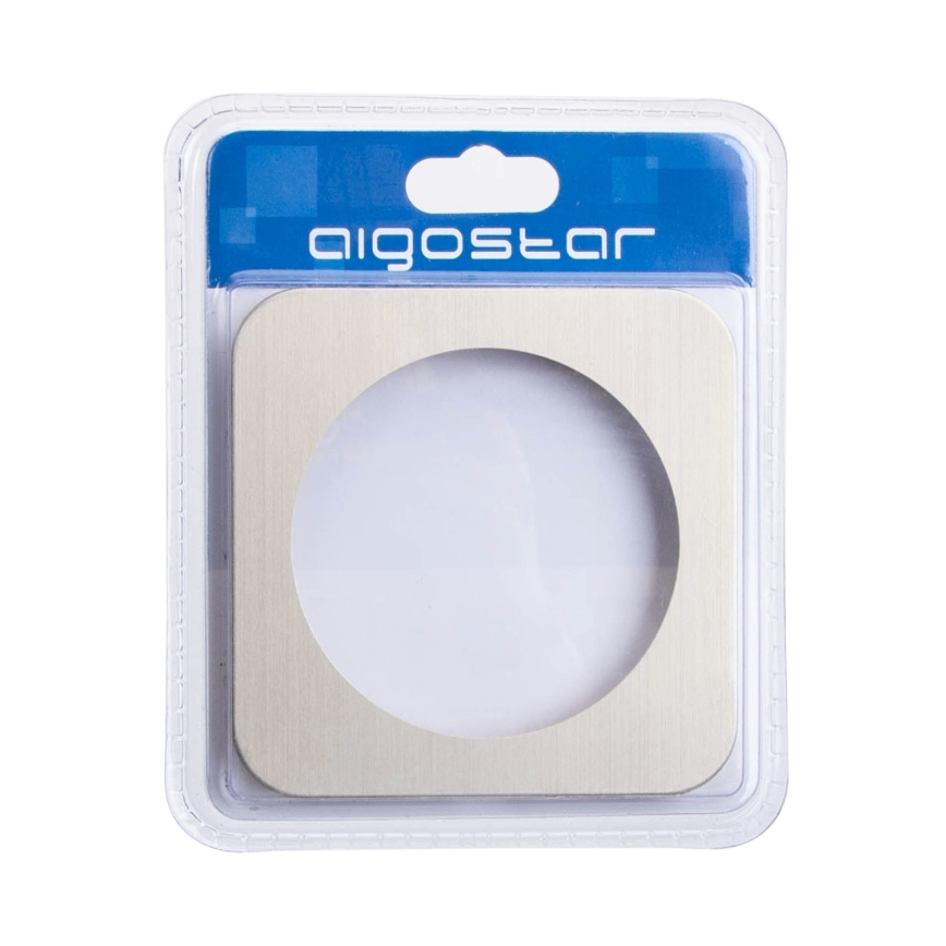 Aigostar - Cornice semplice in alluminio, finitura oro