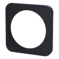 Aigostar - Cornice semplice in alluminio nera