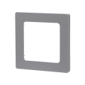 Aigostar - Cornice semplice in plastica, argento