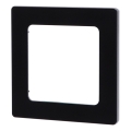 Aigostar - Cornice semplice in plastica nera