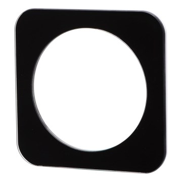 Aigostar - Cornice semplice in vetro nera