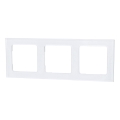 Aigostar - Cornice tripla in vetro bianco
