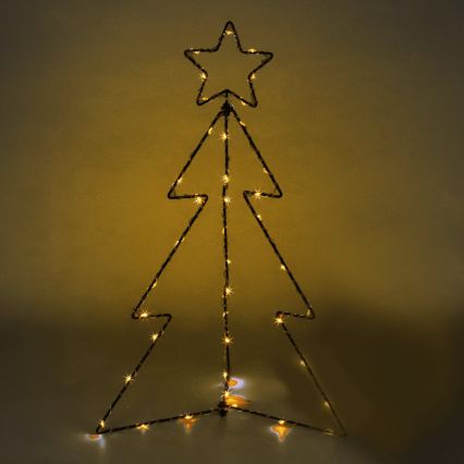 Aigostar - Décoration de Noël extérieure LED/3,6W/230V 40 cm IP44 blanc chaud