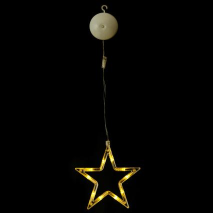 Aigostar - Décoration de Noël LED/3xAAA étoile 19cm