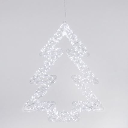 Aigostar - Décoration de Noël LED d'extérieur 540xLED/6W/230V IP44 blanc froid 45cm