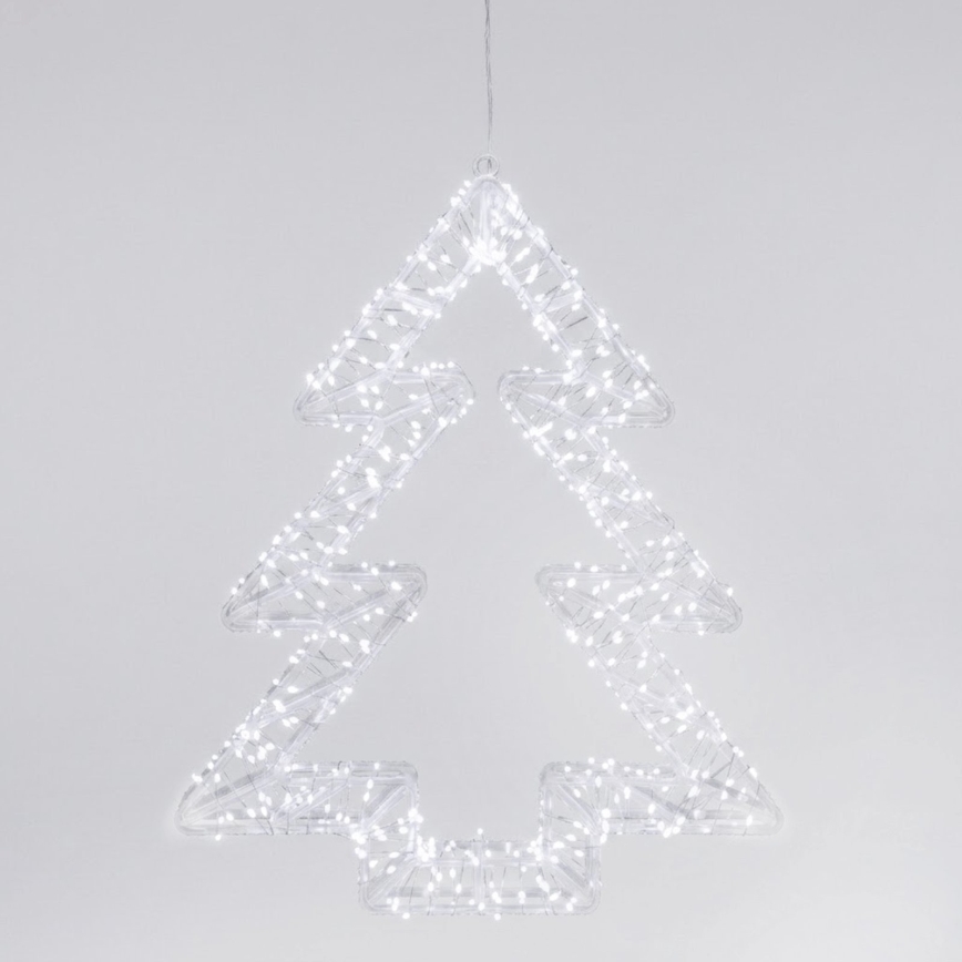 Aigostar - Décoration de Noël LED d'extérieur 540xLED/6W/230V IP44 blanc froid 45cm