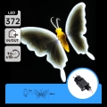 Aigostar - Décoration LED d'extérieur 372 LED IP44, blanc froid, en forme de papillon