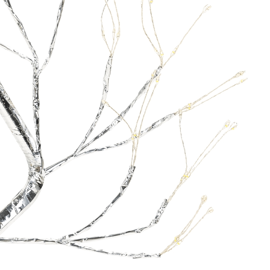 Aigostar - Decorazione natalizia a LED 108xLED/3xAA/8 funzioni 45cm bianco caldo