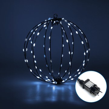 Aigostar - Decorazione natalizia a LED per esterno 3,6W/230V sfera 30cm IP44 bianco freddo