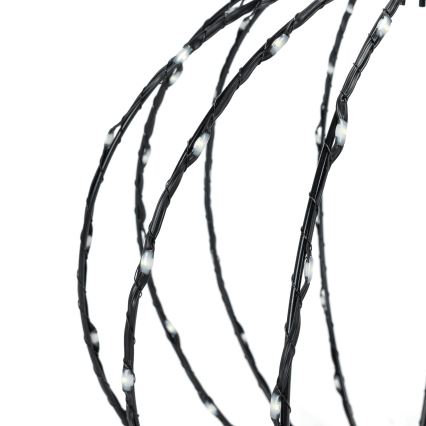 Aigostar - Decorazione natalizia a LED per esterno 3,6W/230V sfera 30cm IP44 bianco freddo