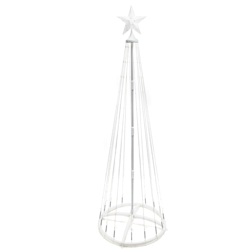 Aigostar - Decorazione natalizia a LED per esterno LED/3,6W/230V 120 cm IP44 bianco freddo