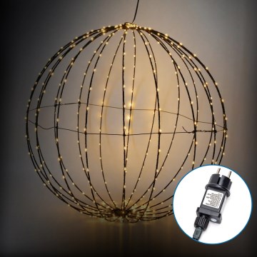 Aigostar -Decorazione natalizia a LED per esterno LED/3,6W/230V sfera 30cm IP44 bianco caldo