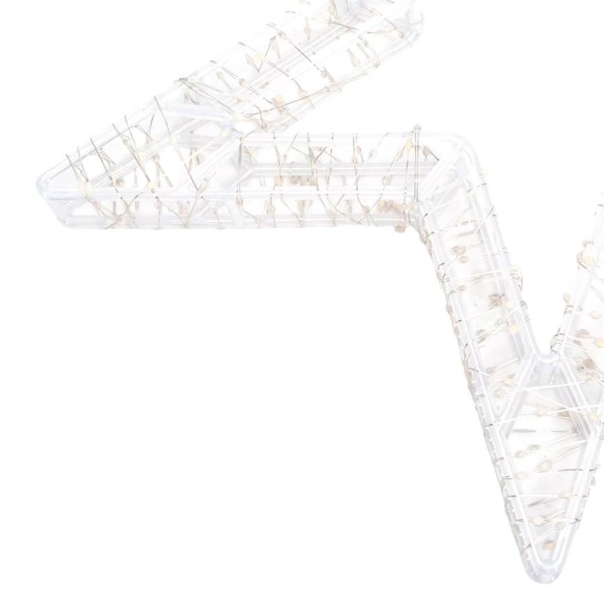 Aigostar - LED decorazione natalizia da esterno 540xLED/6W/230V IP44 bianco caldo stella 45cm