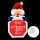 Aigostar - Decorazione natalizia LED LED/3xAAA Babbo Natale con cartello 45cm