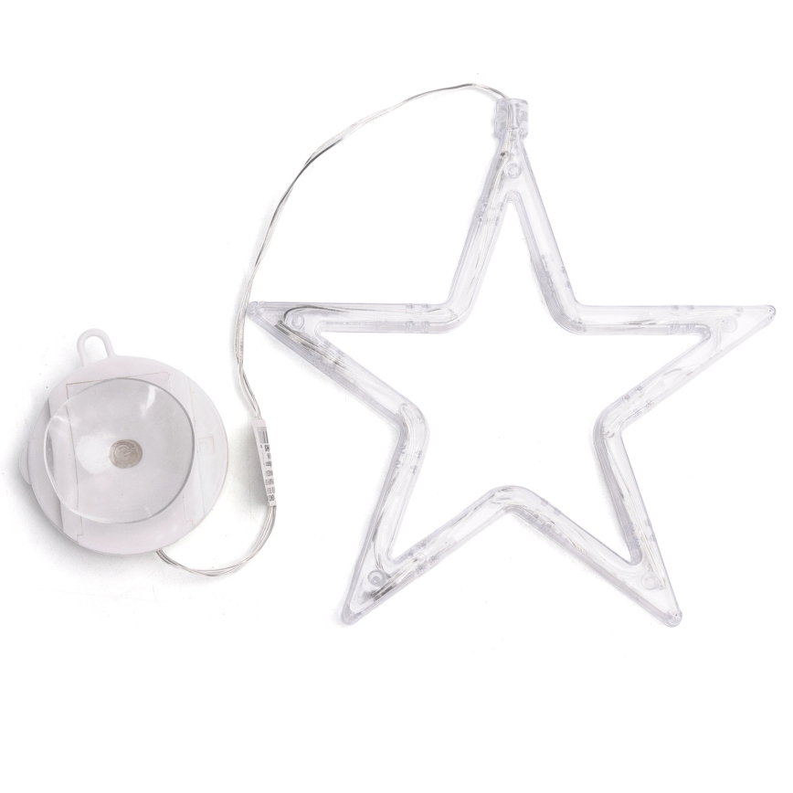 Aigostar - Decorazione natalizia LED LED/3xAAA stella 19cm