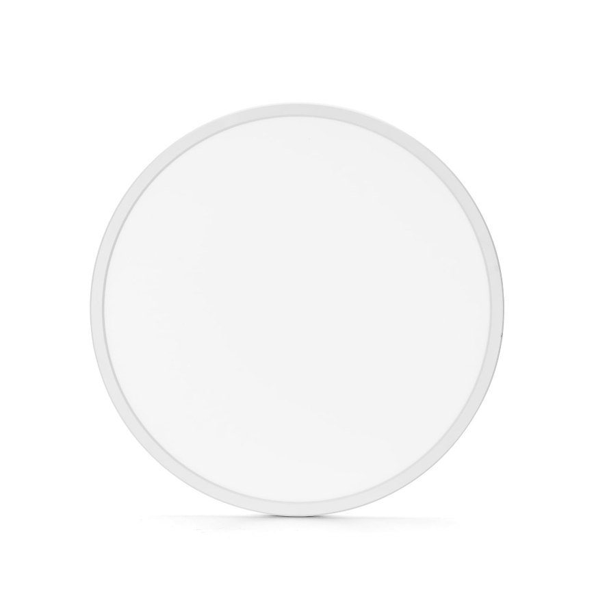 Aigostar - Dimmbare LED-RGBW-Deckenleuchte für Badezimmer LED/24W/230V 3000-6500K d 42 cm IP44 + Fernbedienung
