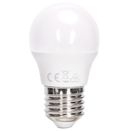 Aigostar - LED RGBW dimmbare Glühbirne G45 E27/6W/230V 3000K + Fernbedienung