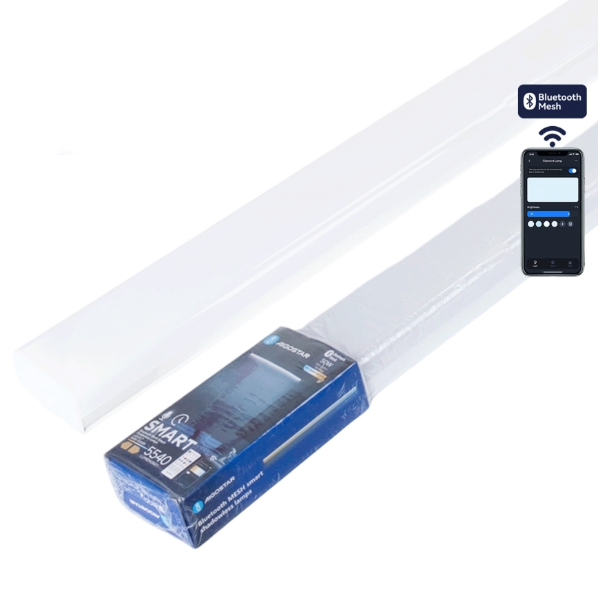 Aigostar - Dimmbare MESH LED-Röhrenleuchte 50W / 230V / 6500K + Fernbedienung