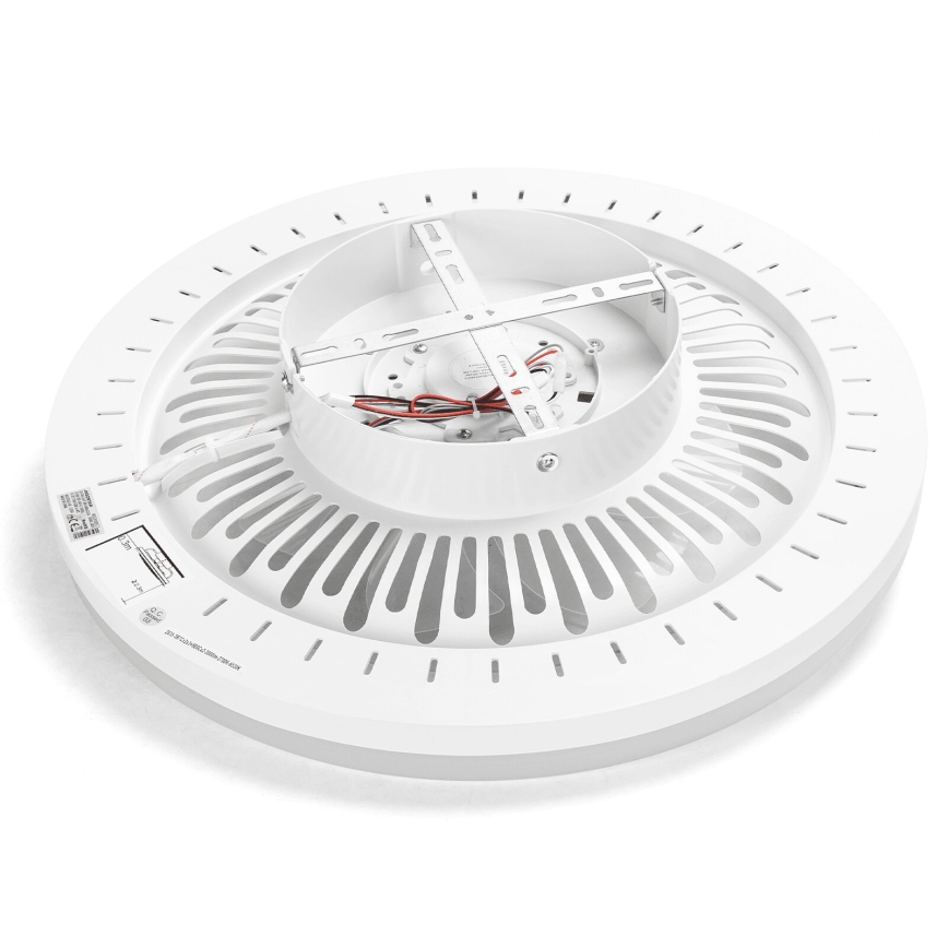 Aigostar - Dimmbarer LED-Deckenventilator LED/40W/230V 2700/4000/6500K d 50 cm + Fernbedienung weiß