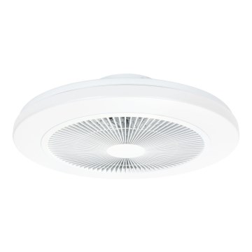 Aigostar - Dimmbarer LED-Deckenventilator LED/40W/230V 2700-6500K d 48 cm + Fernbedienung weiß