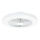 Aigostar - Dimmbarer LED-Deckenventilator LED/40W/230V 2700-6500K d 48 cm + Fernbedienung weiß