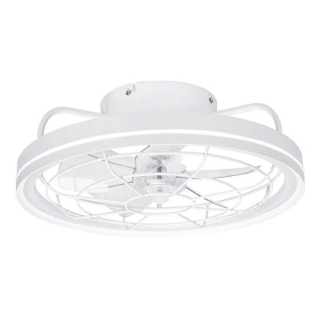 Aigostar - Dimmbarer LED-Deckenventilator LED/40W/230V 2700-6500K d 48 cm + Fernbedienung weiß