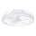 Aigostar - Dimmbarer LED-Deckenventilator LED/40W/230V 2700-6500K d 48 cm + Fernbedienung weiß