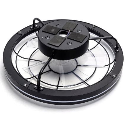 Aigostar - Dimmbarer LED-Deckenventilator LED/40W/230V 2700-6500K d 48 cm + Fernbedienung schwarz