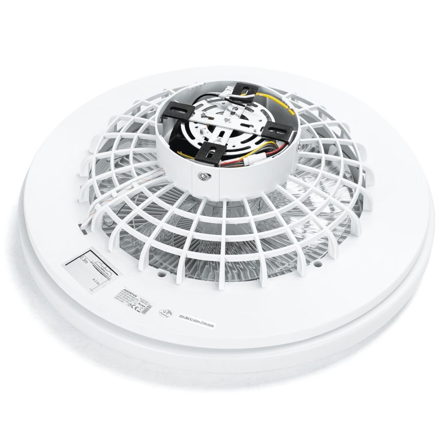Aigostar - Dimmbarer LED-Deckenventilator LED/40W/230V 2700-6500K d 48 cm + Fernbedienung weiß