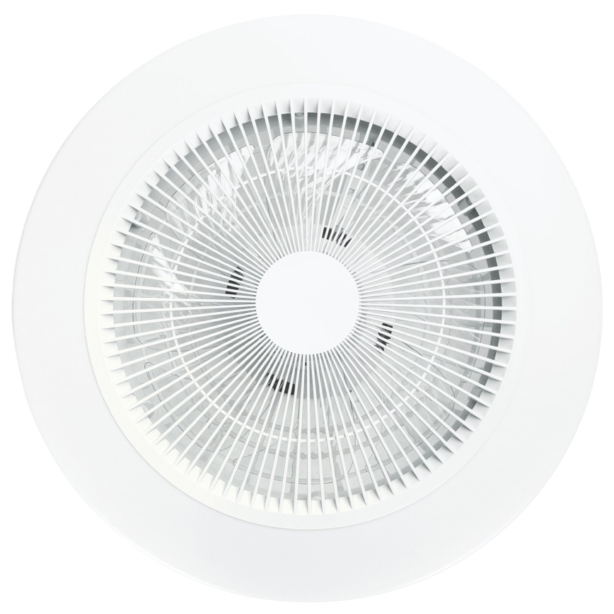 Aigostar - Dimmbarer LED-Deckenventilator LED/40W/230V 2700-6500K d 48 cm + Fernbedienung weiß
