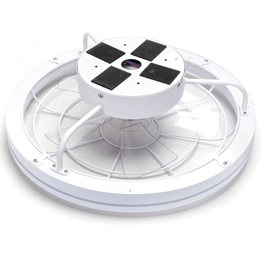 Aigostar - Dimmbarer LED-Deckenventilator LED/40W/230V 2700-6500K d 48 cm + Fernbedienung weiß