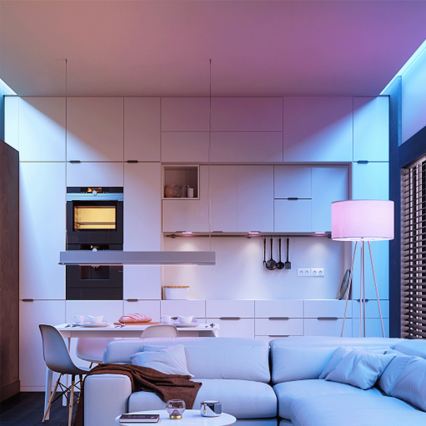 Aigostar - LED RGBW dimmbares Leuchtmittel E27/10W/230V 3000K + Fernbedienung