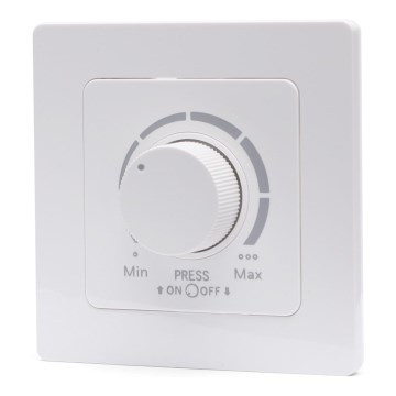 Aigostar - Dimmer con cornice 250V/10A bianco