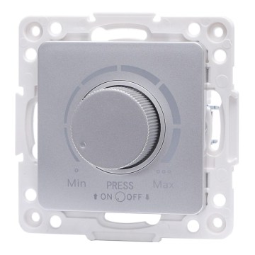 Aigostar - Dimmer senza cornice 250V/10A argento