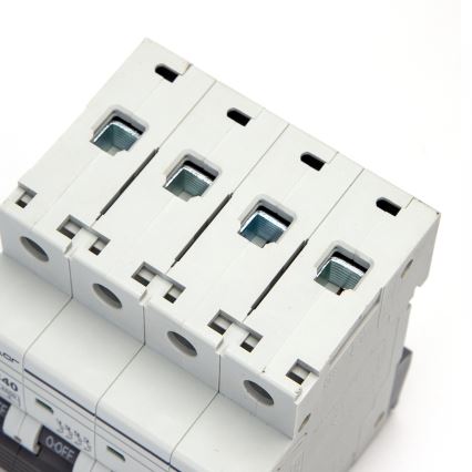 Aigostar - Disjoncteur 4 pôles, 20 A, courbe C, 400 V