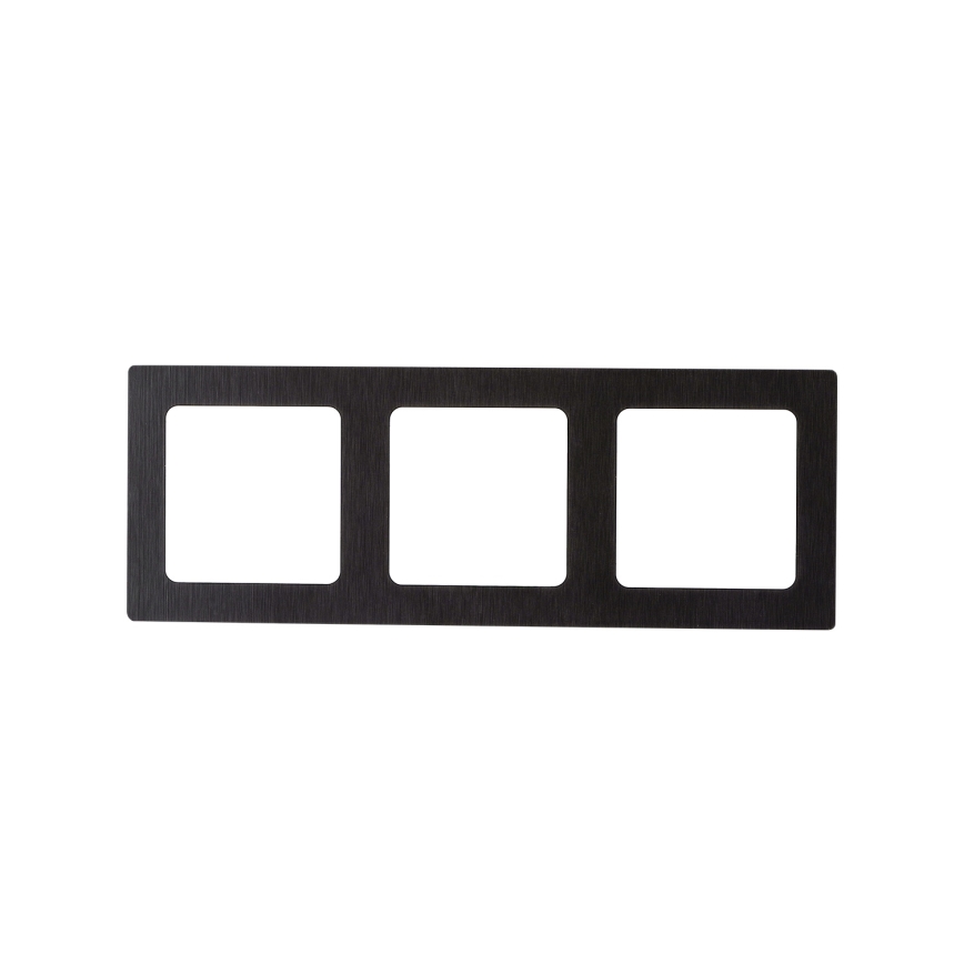 Aigostar - Dreifachrahmen aus Aluminium, schwarz