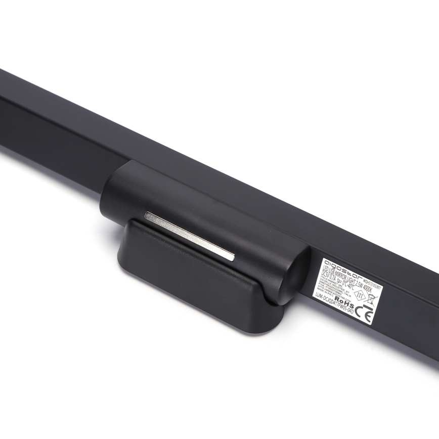 Aigostar - Éclairage de miroir à intensité variable rechargeable LED/2,9W/5V