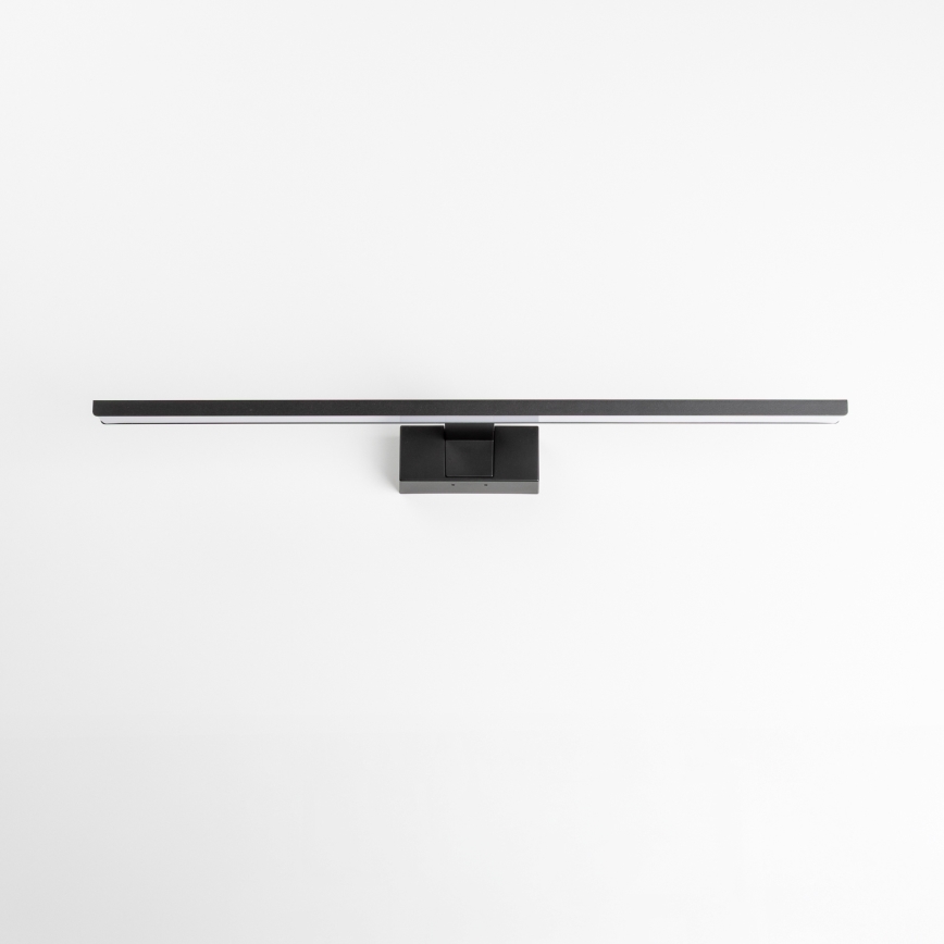 Aigostar - Éclairage de miroir salle de bain LED/12W/230V 4000K 60 cm IP44 noir