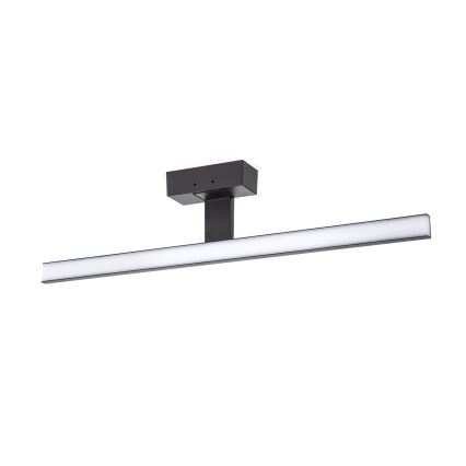 Aigostar - Éclairage de miroir salle de bain LED/12W/230V 4000K 60 cm IP44 noir