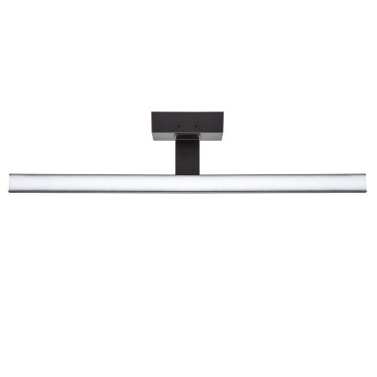 Aigostar - Éclairage de miroir salle de bain LED/12W/230V 4000K 60 cm IP44 noir