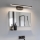Aigostar - Éclairage de miroir salle de bain LED/8W/230V 4000K 40 cm IP44 noir