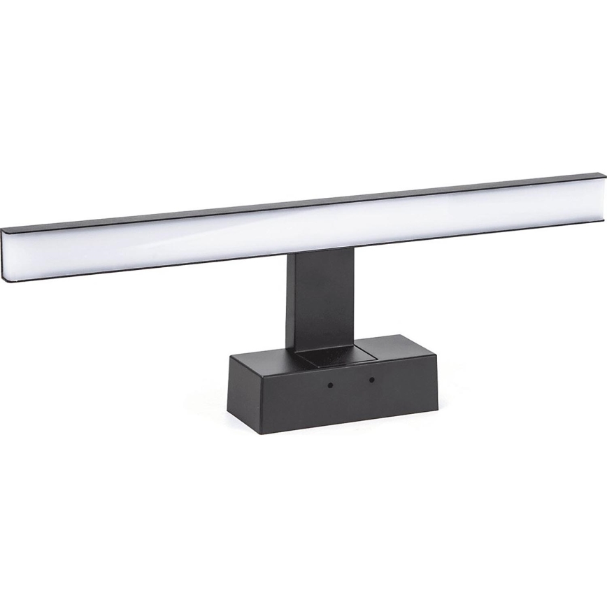 Aigostar - Éclairage de miroir salle de bain LED/8W/230V 4000K 40 cm IP44 noir