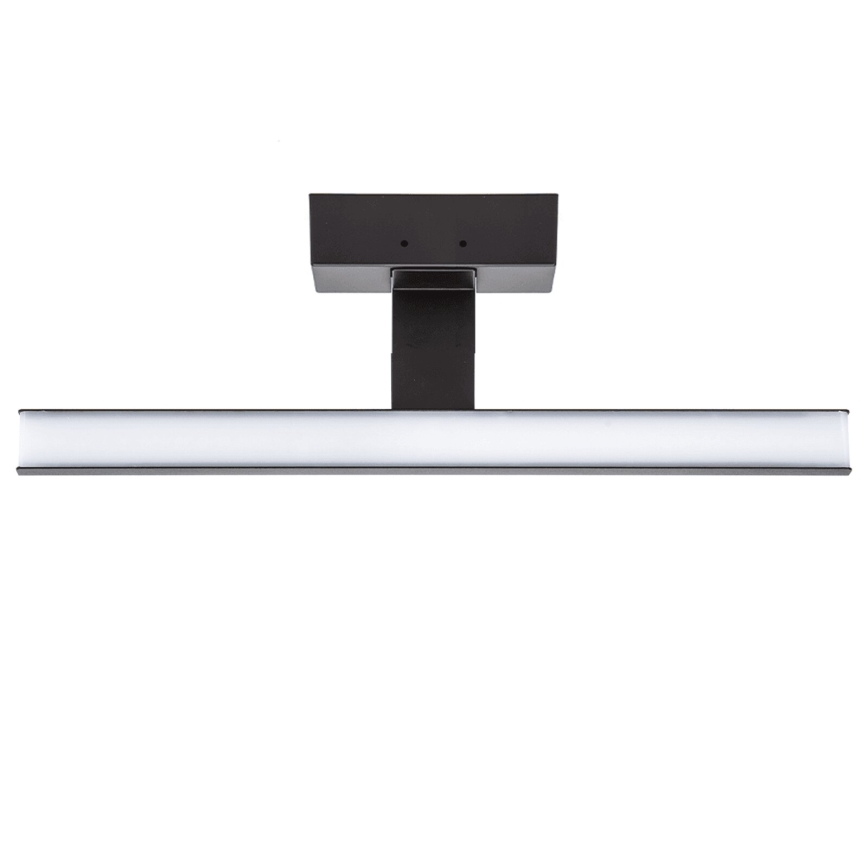 Aigostar - Éclairage de miroir salle de bain LED/8W/230V 4000K 40 cm IP44 noir