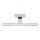 Aigostar - Éclairage de miroir salle de bain LED/8W/230V 4000K 40cm IP44
