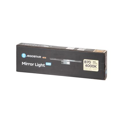Aigostar - Éclairage de miroir salle de bain LED/8W/230V 4000K 40cm IP44