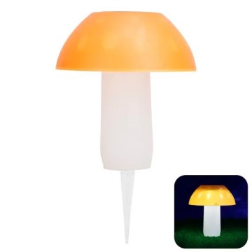 Aigostar - Éclairage solaire LED/0,024W/1,2V 200 mAh 2700K IP44 bolet