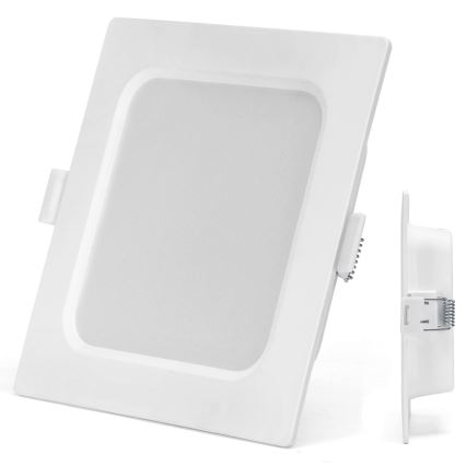 Aigostar - Faretto da incasso per controsoffitto LED/6W/230V 6500K 12x12 cm bianco