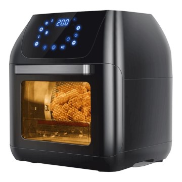Aigostar - Forno ad aria calda 1400W/230V 12l nero