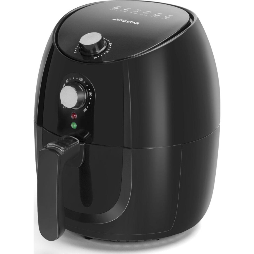 Aigostar - Friggitrice a d'aria 1500W/230V 3,5l nero